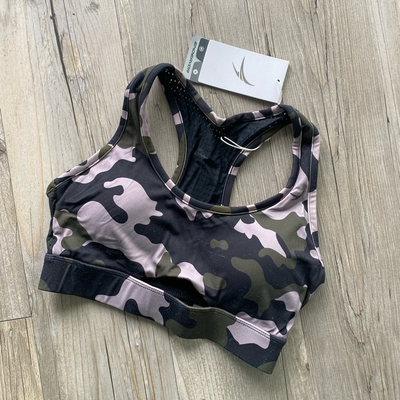 NWT camo print sports bra from Endeavor Athletic size small - Picture 2 of 5